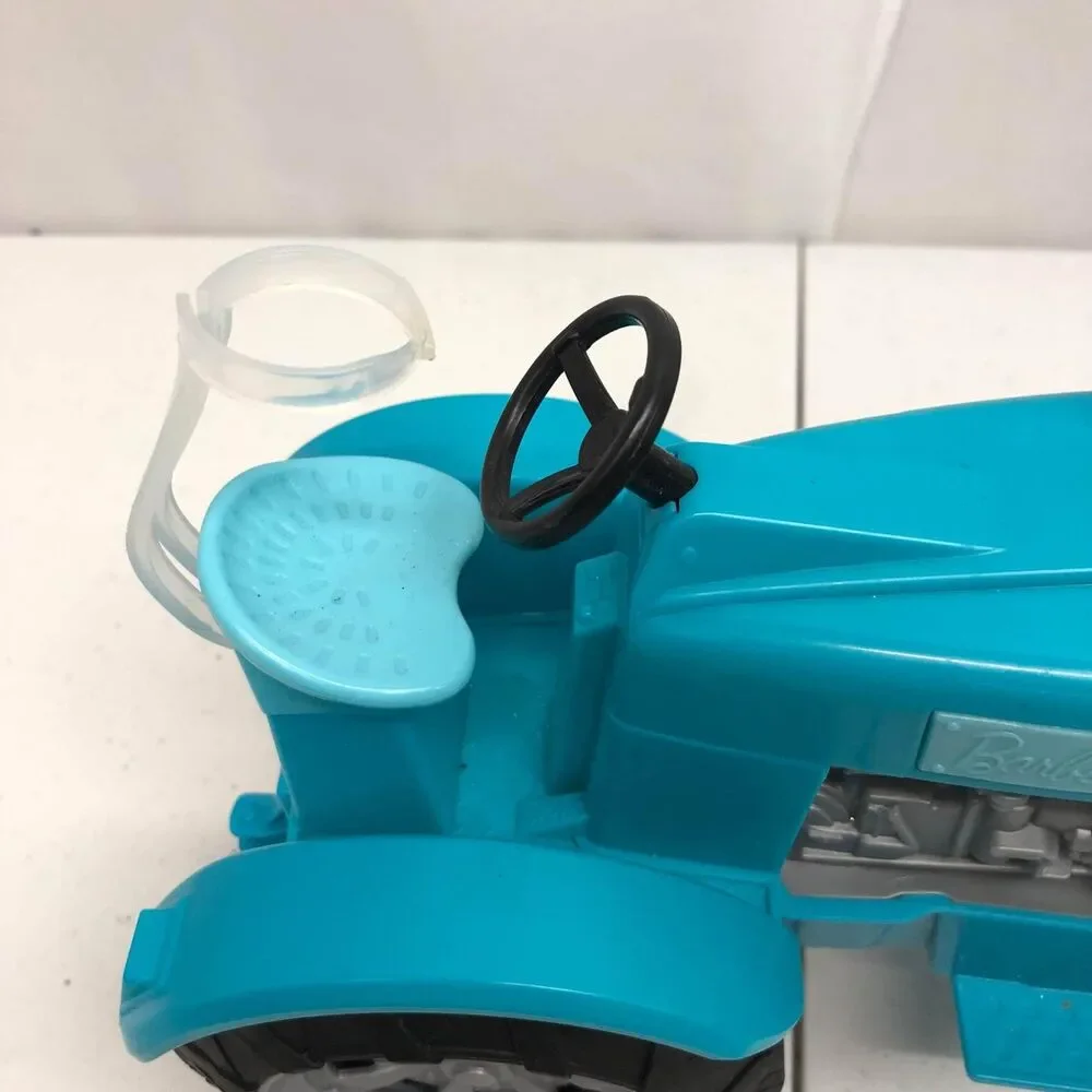 Mattel Farmer Barbie’s Blue Farm 9” Tractor Sweet Orchard FRM18 2017